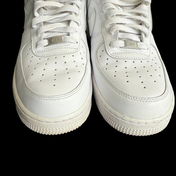 Air Force 1 (Nike) / Low Top / Men Size 12 / White / Athletic Shoe / Sneakers - Picture 7 of 11